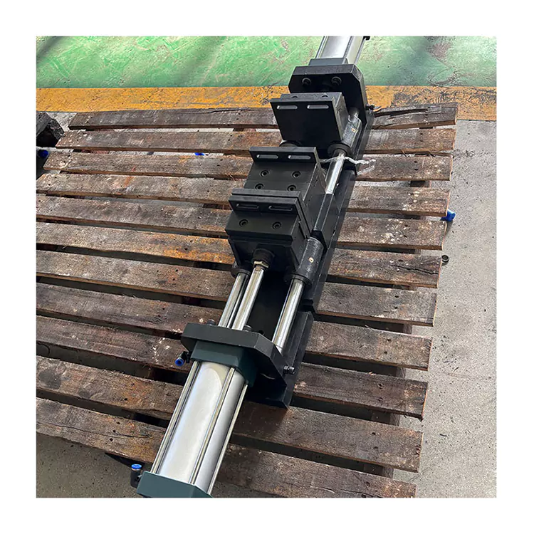 Двойно единично отворено пневматично плоско менгеме